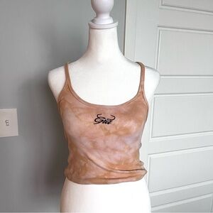 I.AM.GIA Tan Tie-Dye Camisole